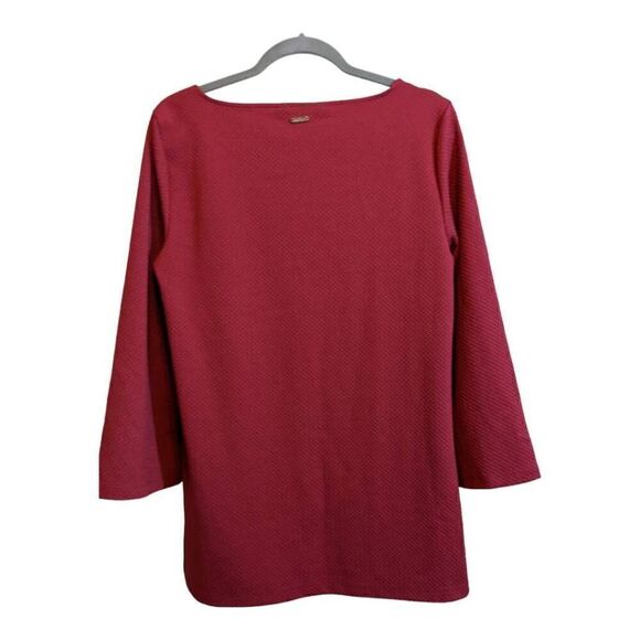 IMNYC Textured Long Sleeve Blouse - Picture 2 of 5